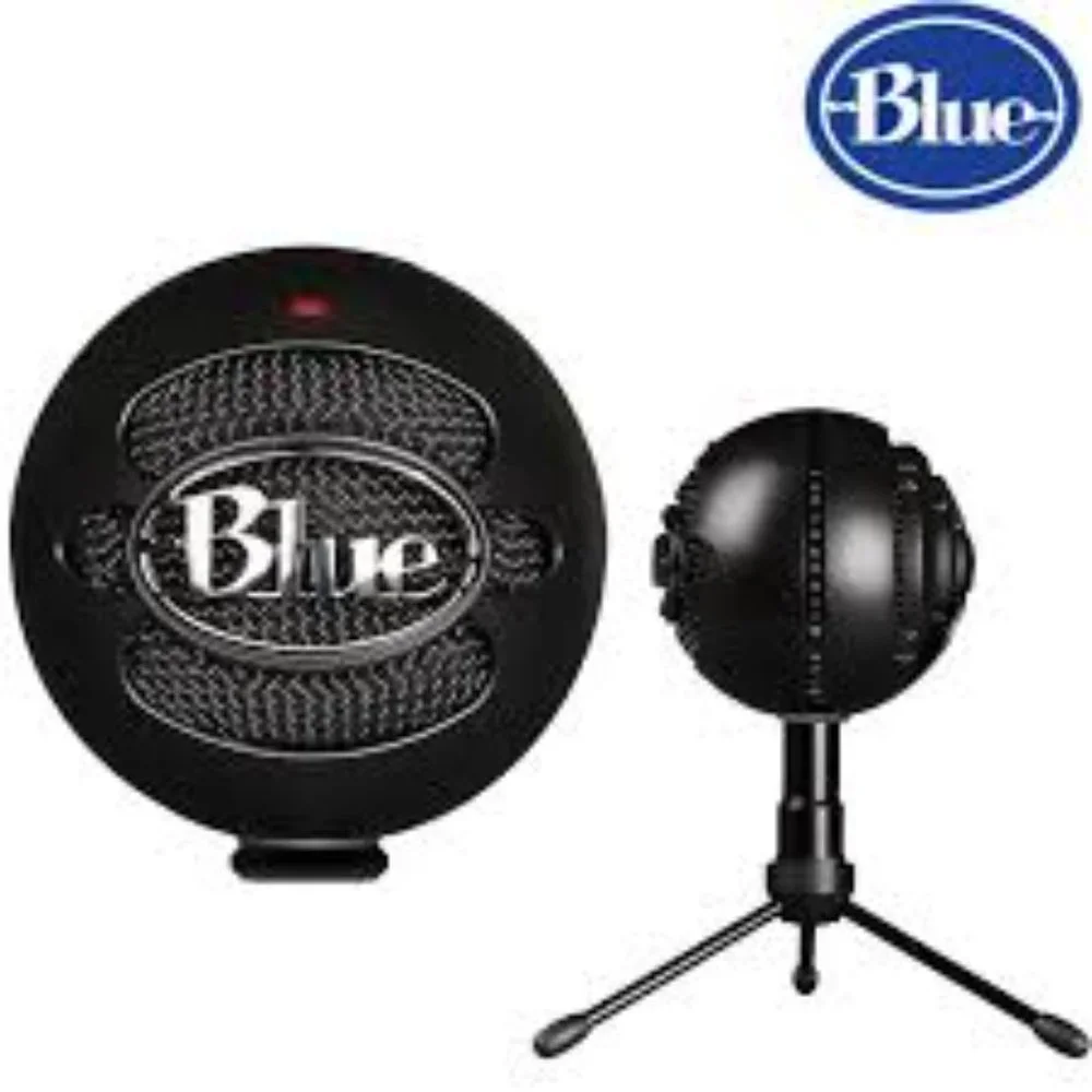 Blue Snowball iCE USB Mic for Recording & Streaming on PC & Mac - Black